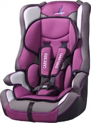 Fotelik samochodowy  Caretero VIVO fioletowy 9-36 kg podstawka