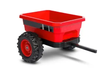 Traktor na akumulator z przyczepką Caretero Toyz Hector akumulatorowiec + pilot - czerwony