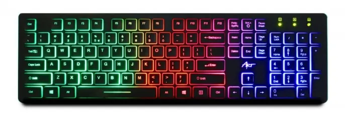 Klawiatura ART SLIM AK-20 podświetlana USB
