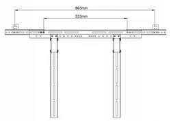 Adaptery do uchwytu ART G-03 na głośnik typu SOUNDBAR