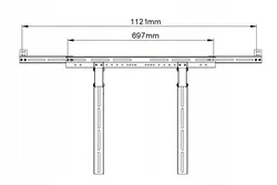 Adaptery do uchwytu ART G-03 na głośnik typu SOUNDBAR