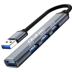 Hub adapter rozdzielacz USB 3.0 Qoltec na 4x USB 3.0