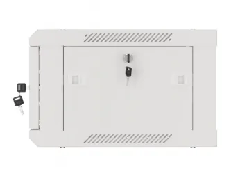 Szafa instalacyjna RACK V2 wisząca 19&#039;&#039; 4U 600x450 drzwi szklane Lanberg  - szara