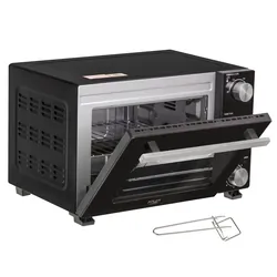 Piekarnik elektryczny 22 L Adler AD 6024   blacha do pieczenia   ruszt z uchwytem