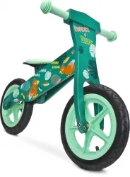 Rowerek biegowy drewniany Caretero Toyz Zap pompowane koła 12&quot; - zielony