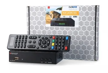 Tuner cyfrowy OPTICUM AX LION NS DVB-T2/C H.265 HEVC