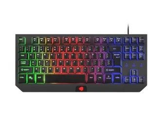Klawiatura gamingowa podświetlana dla graczy FURY TKL HURRICANE + mysz FURY WARRIOR + mata LED + słuchawki