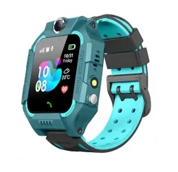 Zegarek smartwatch Q19 dla dzieci wodoodporny zielony