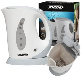 Mały elektryczny czajnik plastikowy Mesko MS 1236r 0,6 L Szary