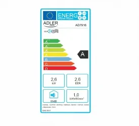Klimator 3w1 Adler AD 7916 9000 BTU pilot