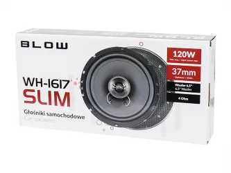 Komplet 2-drożnych głośników samochodowych BLOW WH-1617 SLIM 6,5