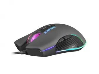 Mysz dla graczy FURY Scrapper 6400DPI RGB podświetlana gamingowa oprogramowanie