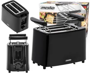 Toster na 2 kromki Mesko MS 3220 czarny