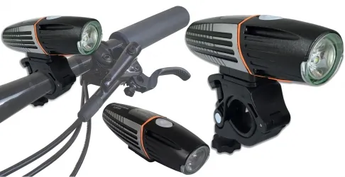 Akumulatorowa lampka rowerowa LED na przód Esperanza ANDROMEDA PRO 2000 lx