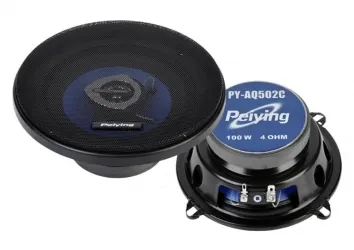 Głośniki samochodowe Peiying 5" 100W 4 Ohm z maskownicami komplet