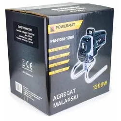 Agregat malarski hydrodynamiczny tłokowy Powermat PM-PDM-1200   3 dysze