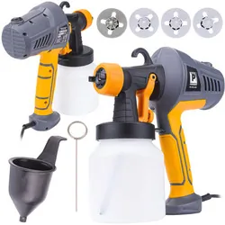 Agregat malarski pistolet do malowania 800ml Powermat PM-PDM-500T   4 dysze