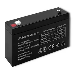 Akumulator AGM Qoltec 6V 7.2Ah HQ
