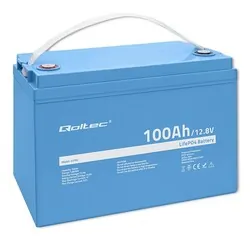 Akumulator LiFePO4 litowo-żelazowo-fosforanowy Qoltec 12.8V 100Ah 1280Wh BMS