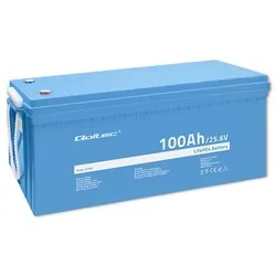 Akumulator LiFePO4 litowo-żelazowo-fosforanowy Qoltec 25.6V 100Ah 2560Wh BMS