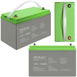 Akumulator żelowy Deep Cycle Qoltec 12V 100Ah