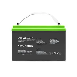 Akumulator żelowy Qoltec 12V 100Ah