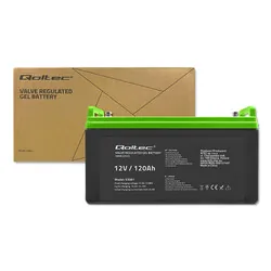 Akumulator żelowy Qoltec 12V 120Ah