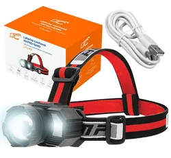 Akumulatorowa latarka czołowa LED LTC 1000lm ZOOM