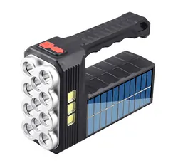 Akumulatorowa latarka ręczna solarna LTC szperacz LED 800lm