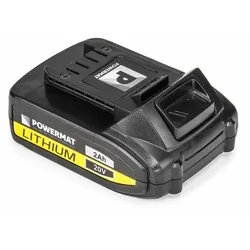 Akumulatorowy klucz udarowy 2Ah 20V Powermat PM-AKU-20V-2A   walizka