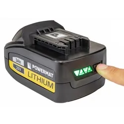 Akumulatorowy klucz udarowy 3Ah 20V Powermat PM-AKU-20V-3A   walizka