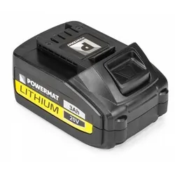 Akumulatorowy klucz udarowy 3Ah 20V Powermat PM-AKU-20V-3A   walizka