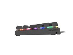 Aluminiowa klawiatura mechaniczna Genesis THOR 303 TKL RGB podświetlana gamingowa dla graczy