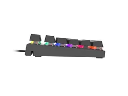 Aluminiowa klawiatura mechaniczna Genesis THOR 303 TKL RGB podświetlana gamingowa dla graczy