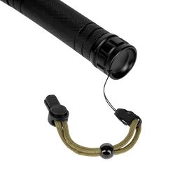 Aluminiowa latarka ręczna REBEL LED 20W ZOOM akumulator USB 800m