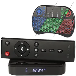 Android TV BOX BLOW BLUETOOTH V2 SMART TV 4K UltraHD WiFi   klawiatura touchpad