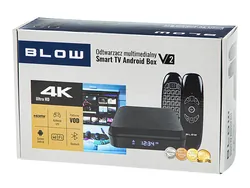 Android TV BOX BLOW BLUETOOTH V2 SMART TV 4K UltraHD WiFi   pilot AIR MOUSE