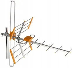 Antena DVB-T2 GALAXY DVBT51 VHF UHF odbiera MUX8 pasywna zewnętrzna