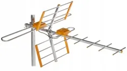 Antena DVB-T2 GALAXY DVBT51 VHF UHF odbiera MUX8 pasywna zewnętrzna