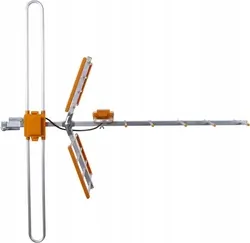 Antena DVB-T2 GALAXY DVBT51 VHF UHF odbiera MUX8 pasywna zewnętrzna