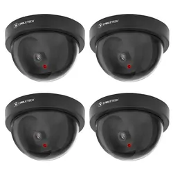 Atrapa kamery kopułkowej z LED Cabletech DK-2 zestaw 4 sztuk