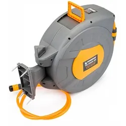 Automatyczny bęben zwijacz z wężem ogrodowym 20m 1/2" Powermat PM-ABNW-20T