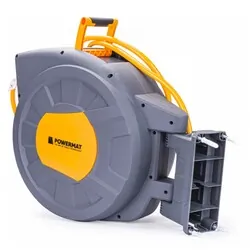 Automatyczny bęben zwijacz z wężem ogrodowym 35m 1/2" Powermat PM-ABNW-35M
