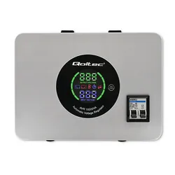 Automatyczny stabilizator napięcia AVR 10000VA 8000W Qoltec