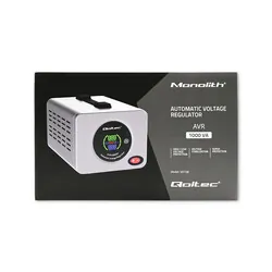 Automatyczny stabilizator napięcia AVR PRO 1000VA 3% 800W Qoltec