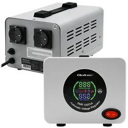 Automatyczny stabilizator napięcia AVR PRO 1000VA 3% 800W Qoltec