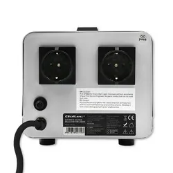 Automatyczny stabilizator napięcia AVR PRO 2000VA 3% 1600W Qoltec