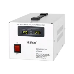 Automatyczny stabilizator napięcia KEMOT MSER-1000 1000VA serwomotor