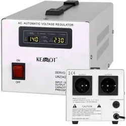 Automatyczny stabilizator napięcia KEMOT MSER-1000 1000VA serwomotor