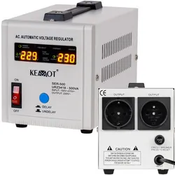 Automatyczny stabilizator napięcia KEMOT SER-500 500VA
